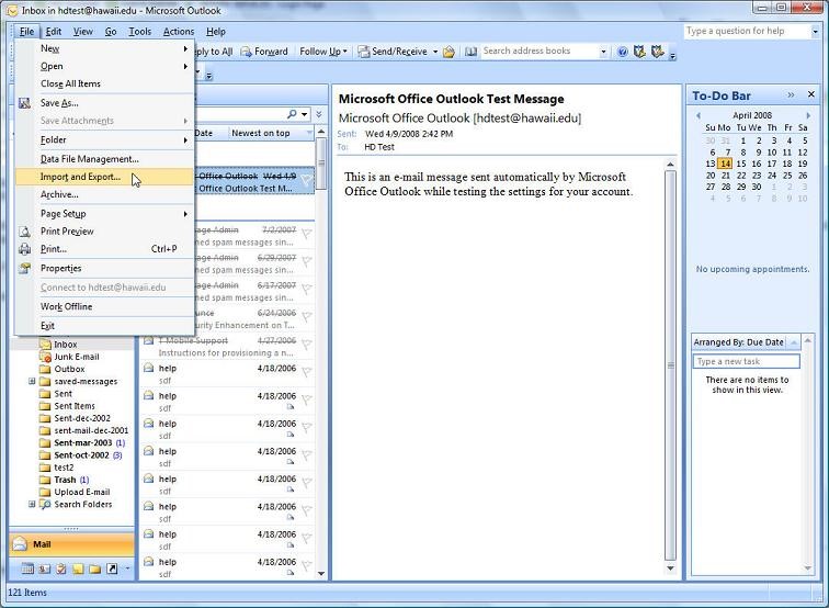 how to sync office 365 with outlook 2007